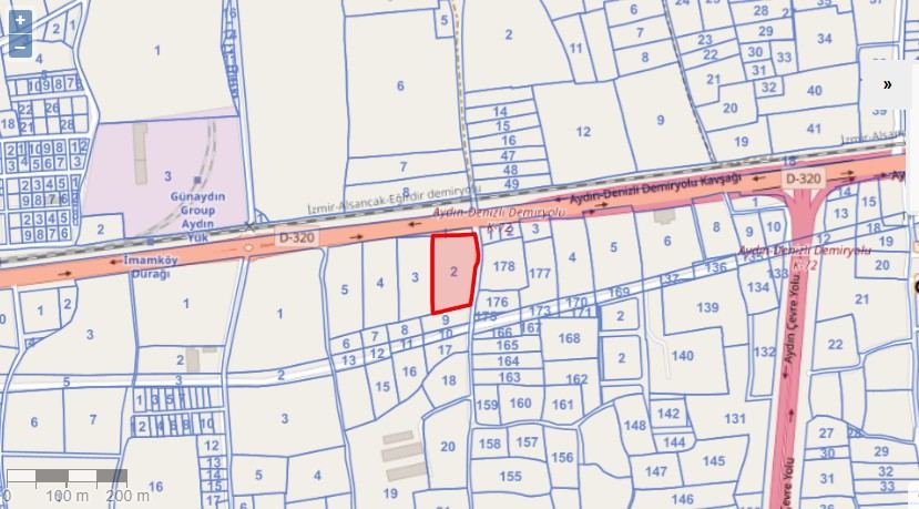 Aydın efeler imamköyde satılık arsa 8479m