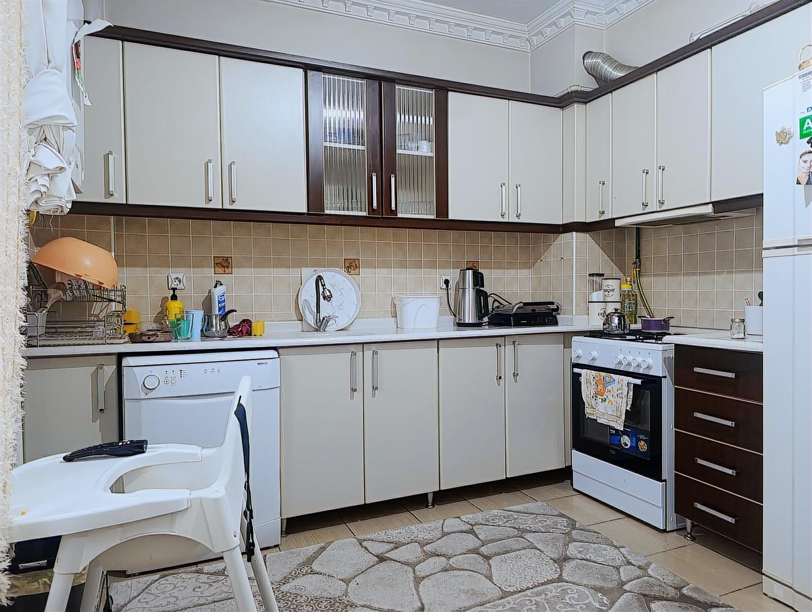 Yenidoğan Mahallesinde Çift Banyo ve Balkon Satılık Daire - Resim 8