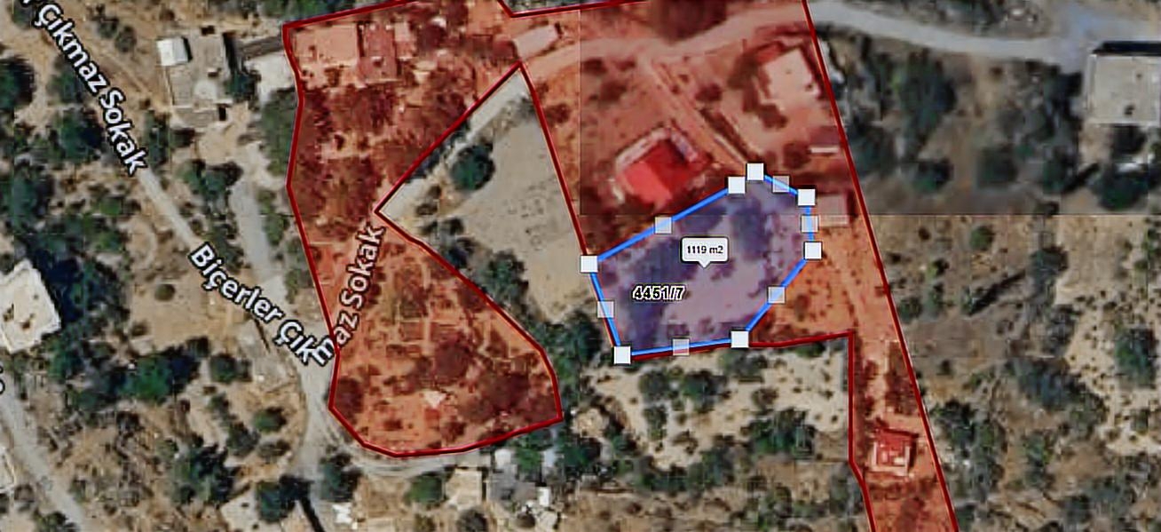 Hacılar Yukarda İmara Girmiş 1215 Metre Satılık Bağ - Resim 20