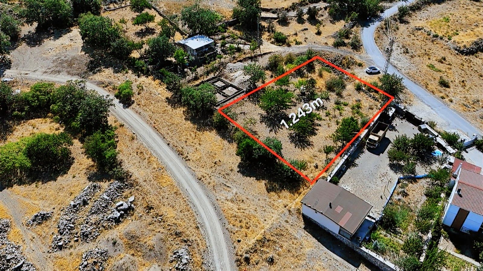 hisarcık Erciyes MEVKİİ 1.243m arsa manzaralı - Resim 6