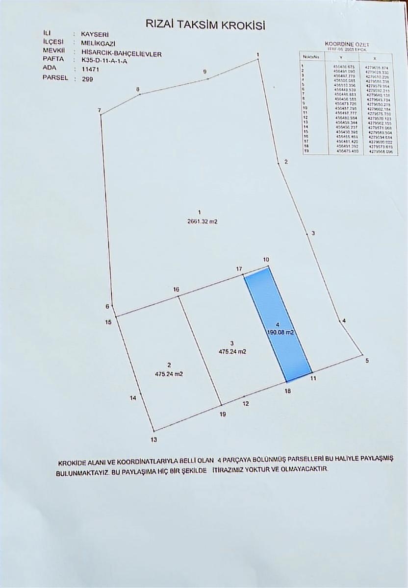 hisarcık kızıltepe'de satılık 190m BAĞ - Resim 10