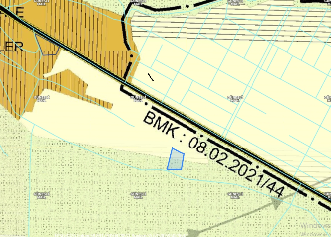 GÜNEŞLİ BELEDİYE ARSALARI KARŞISINDA SATILIK 3.000 M2 TARLA - Resim 7