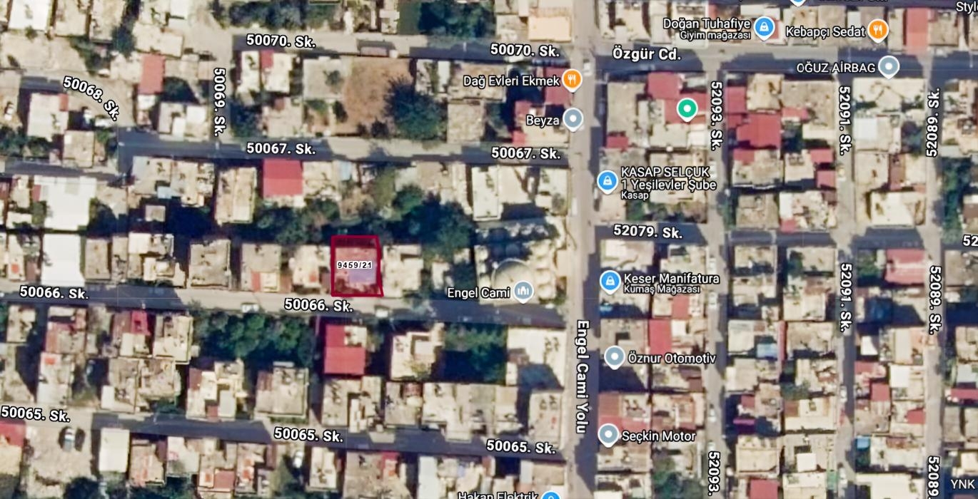 Engel Camii Yanında Satılık Tek Tapu 192 m2 Yatırımlık Arsa