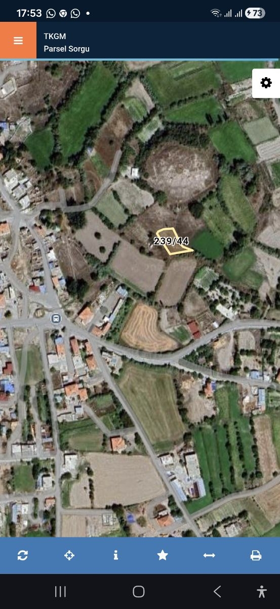 mahzemin'de satılık bahçe 682m - Resim 3