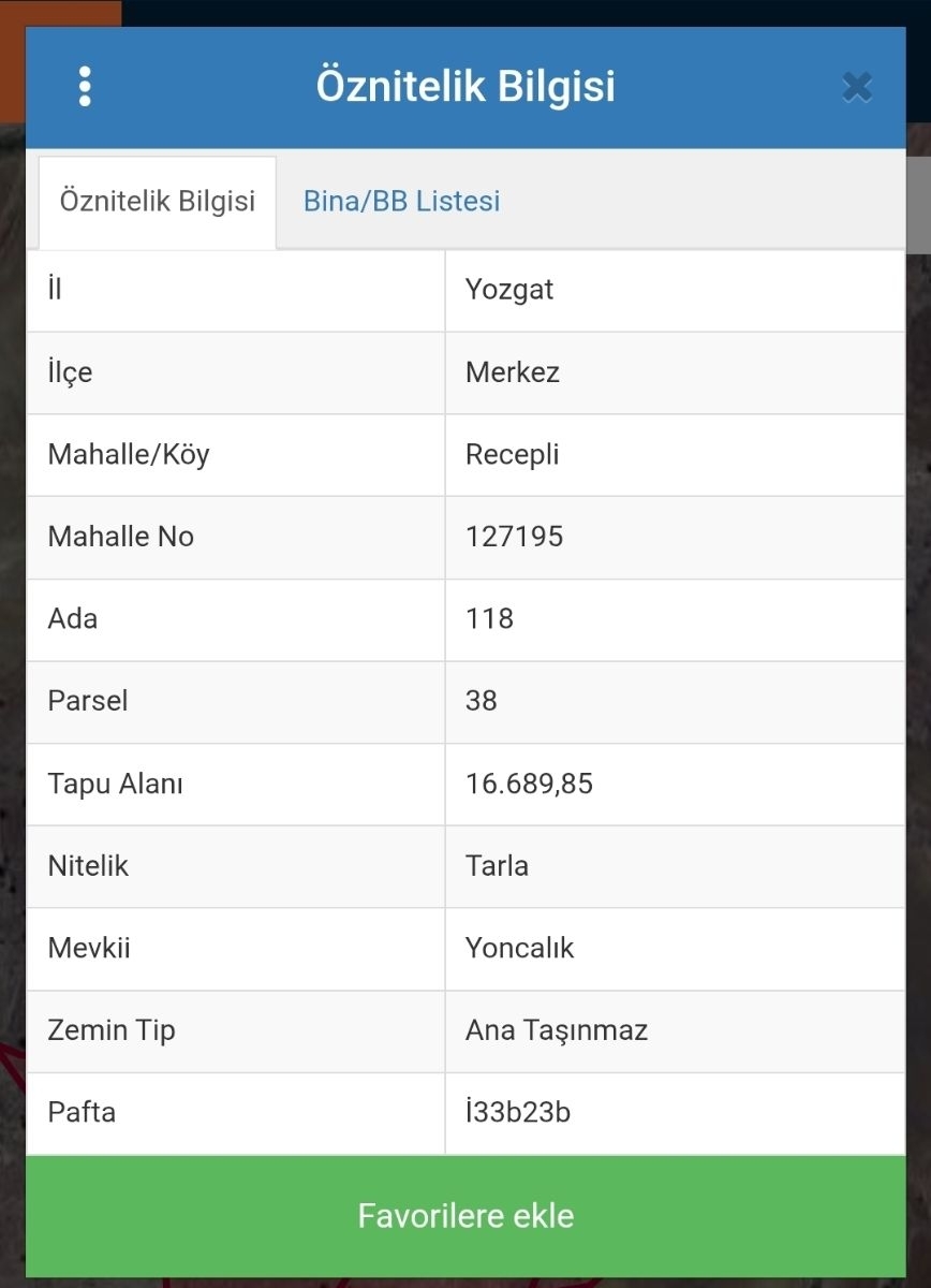 YOZGAT RECEPLİ SATILIK TARLA - Resim 4