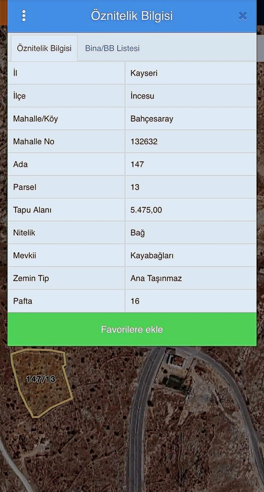 İNCESU BAHÇESARAY'DA İMARA YAKIN SATILIK BAĞ YATIRIMLIK - Resim 8