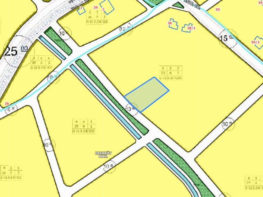 ERENKÖY DE 1.244 M2 3 VİLLALIK TEMİZ SATILIK ARSA - Resim 4