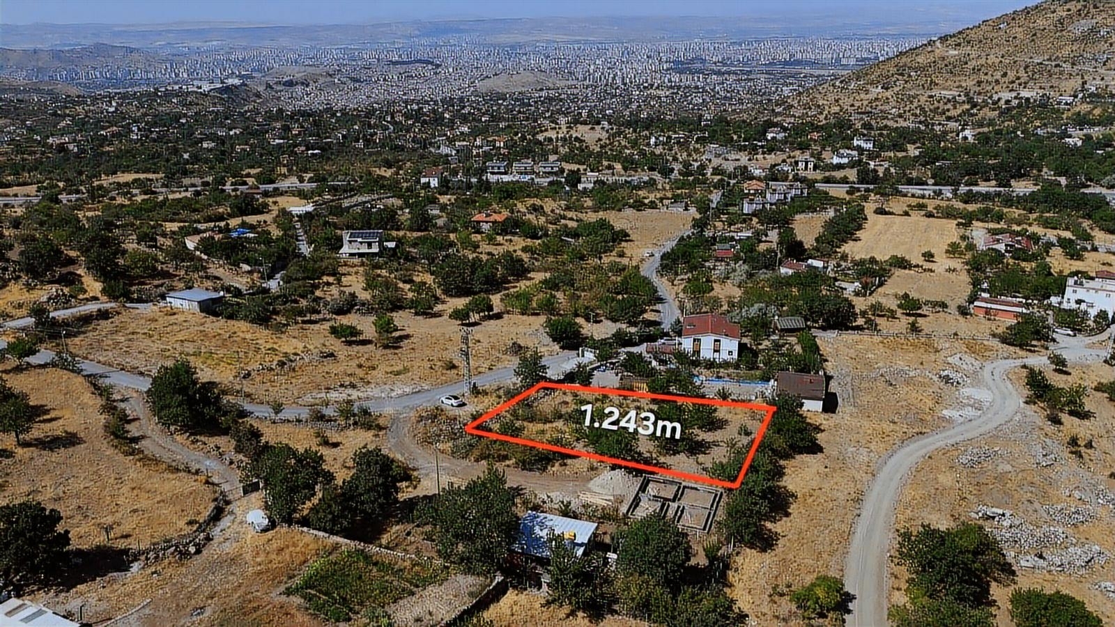 hisarcık Erciyes MEVKİİ 1.243m arsa manzaralı - Resim 3