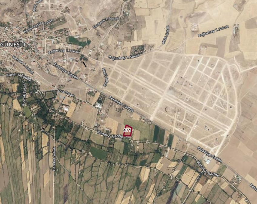 GÜNEŞLİ BELEDİYE ARSALARI KARŞISINDA SATILIK 3.000 M2 TARLA - Resim 4