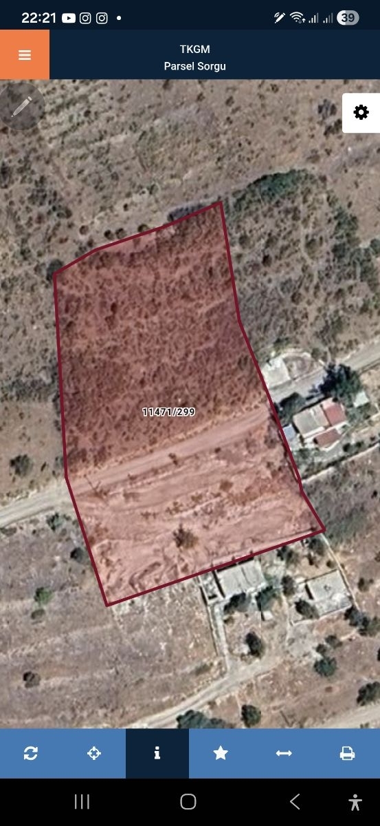 hisarcık kızıltepe MEVKİİ manzaralı arsa 2660m - Resim 8