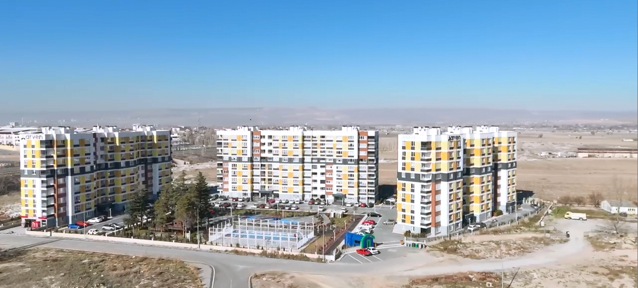 ARVEN NEFES PROJESİNDE 7/24 GÜVENLİKLİ KİRALIK 4+1 ARA KAT DAİRE - Resim 23