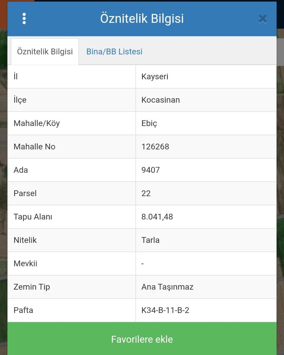 KOCASİNAN EBİÇ KÖYÜ YOLA SIFIR BÖLGEDEKİ EN UYGUN SATILIK TARLA - Resim 2