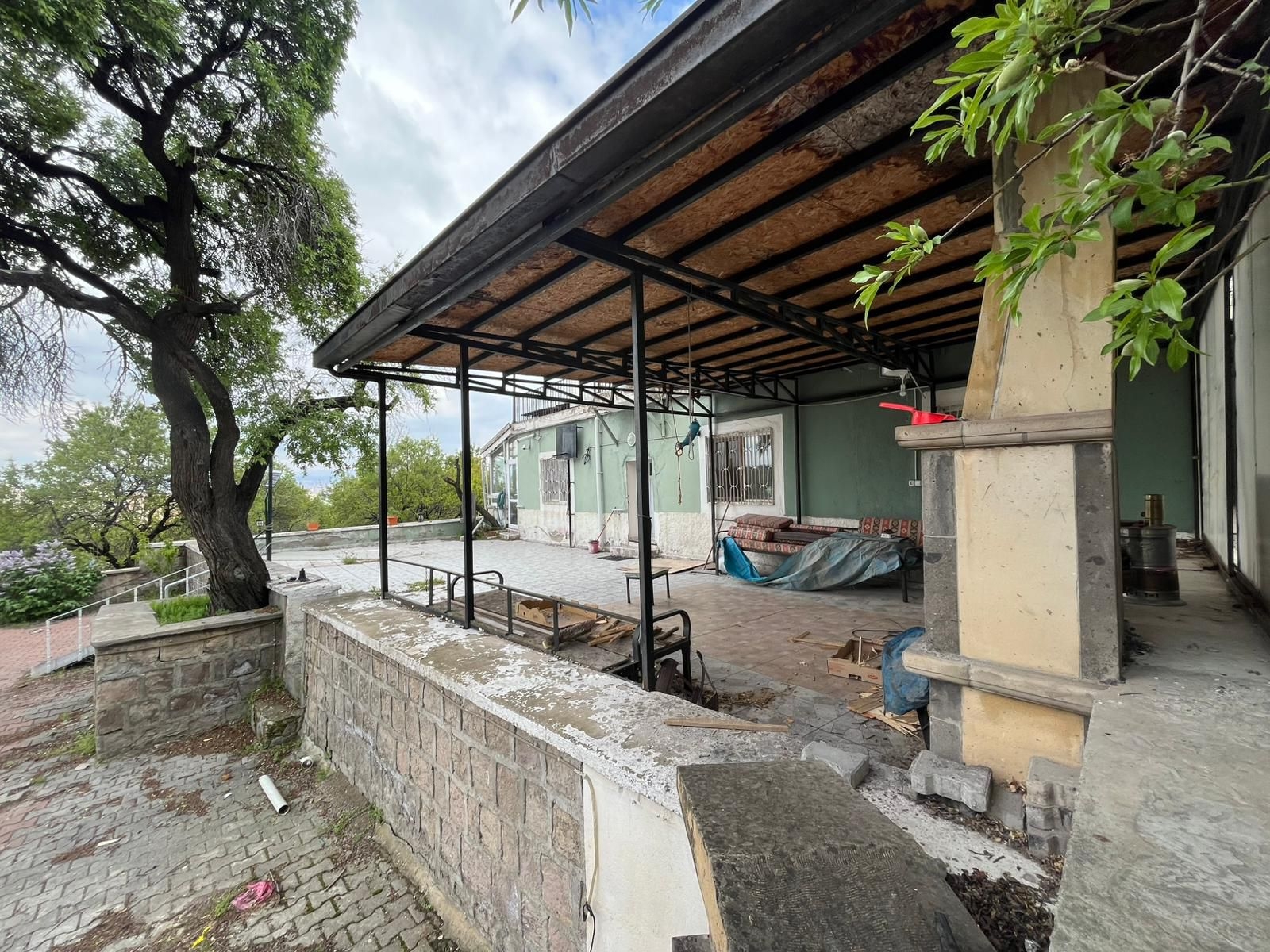 MUHTEŞEM MANZARALI VİLLA PARSELİ İÇİNDE BAĞ EVİ - Resim 9