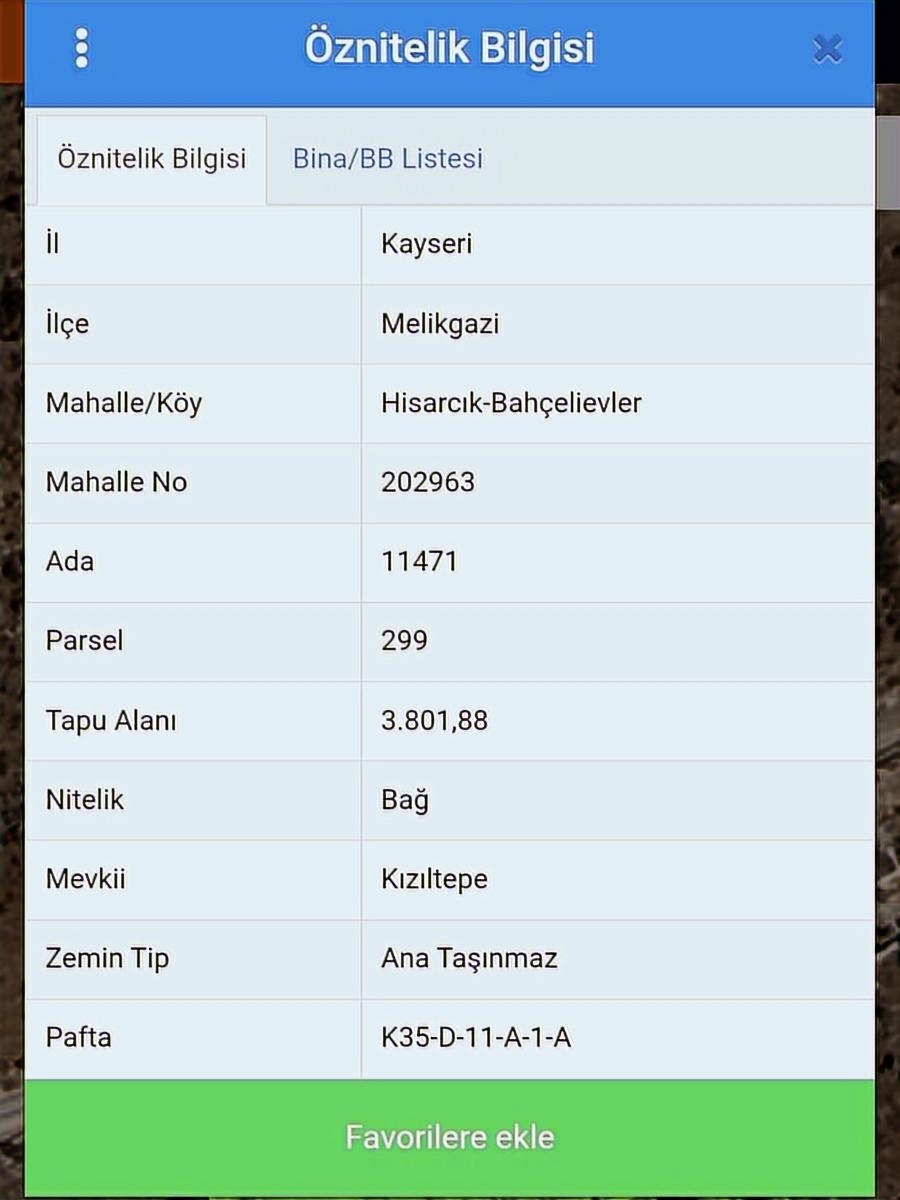 hisarcık kızıltepe'de satılık 190m BAĞ - Resim 16