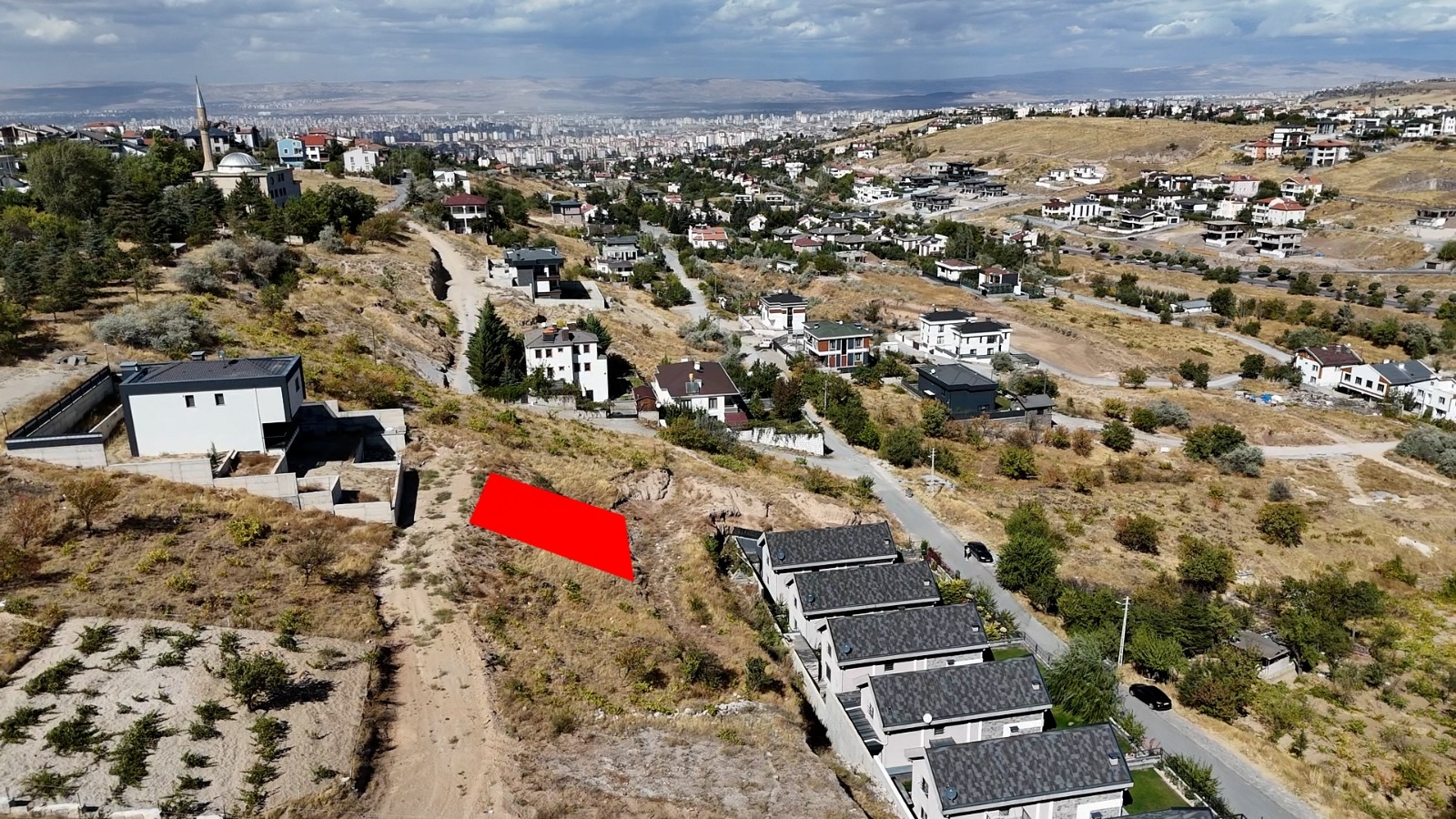 YUKARI TALAS REŞADİYE YOLUNDA 581 M2 TEMİZ VİLLA PARSELİ - Resim 5