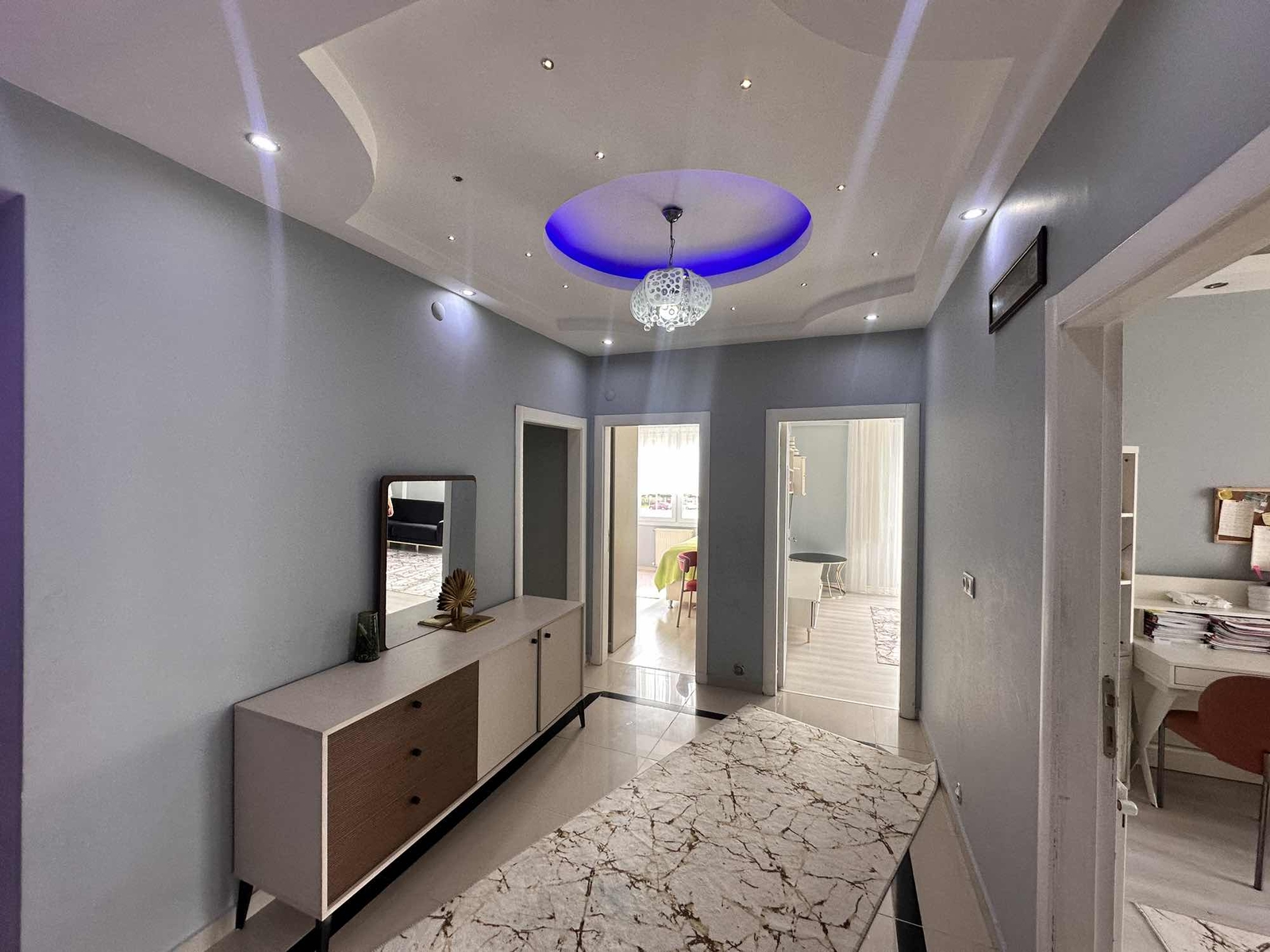 Talas Mevlanada 3+1 Çift Banyolu Merkezi Satılık Daire - Resim 6