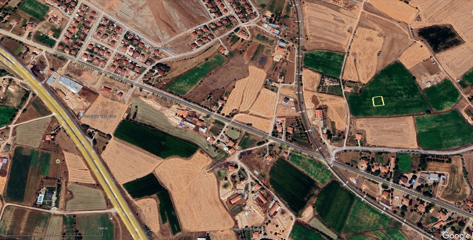 TUZHİSARDA SATILIK VİLLA PARSELİ ...FIRSAT .... - Resim 4