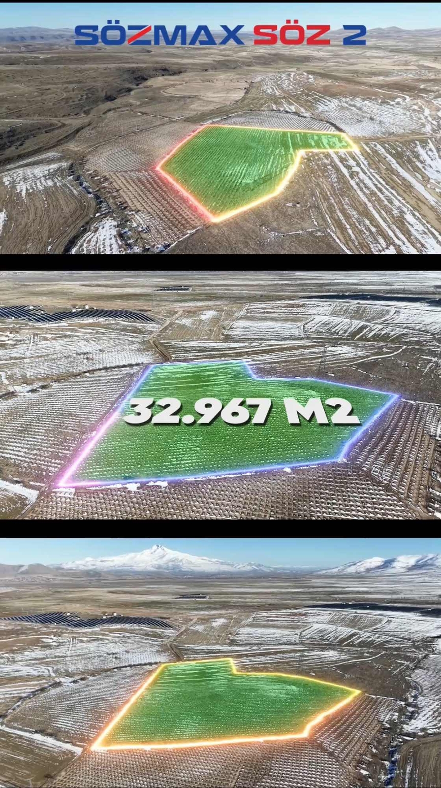 ÜRGÜP AKSALUR GES PROJESİNİN ORTASI 32967 M2YATIRIMA UYGUN TARLA - Resim 7