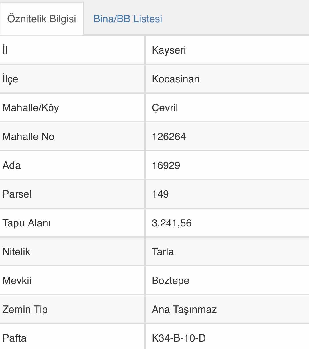 KOCASİNAN ÇEVRİLDE SATILIK TEK TAPU TARLA - Resim 3