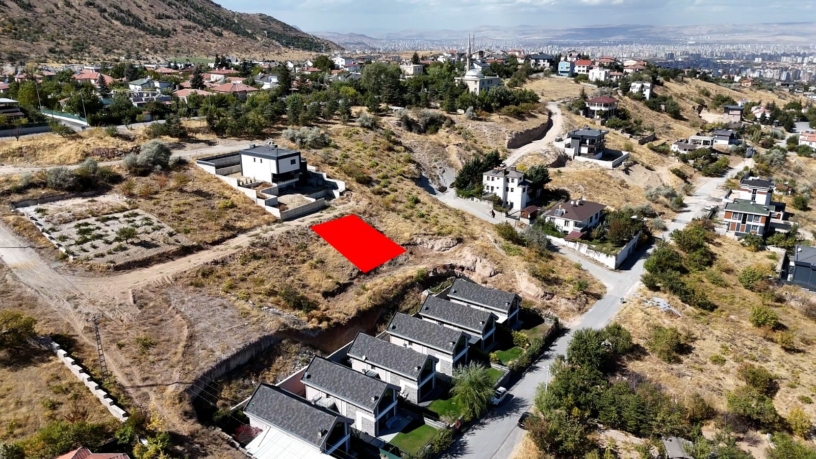 YUKARI TALAS REŞADİYE YOLUNDA 581 M2 TEMİZ VİLLA PARSELİ - Resim 4