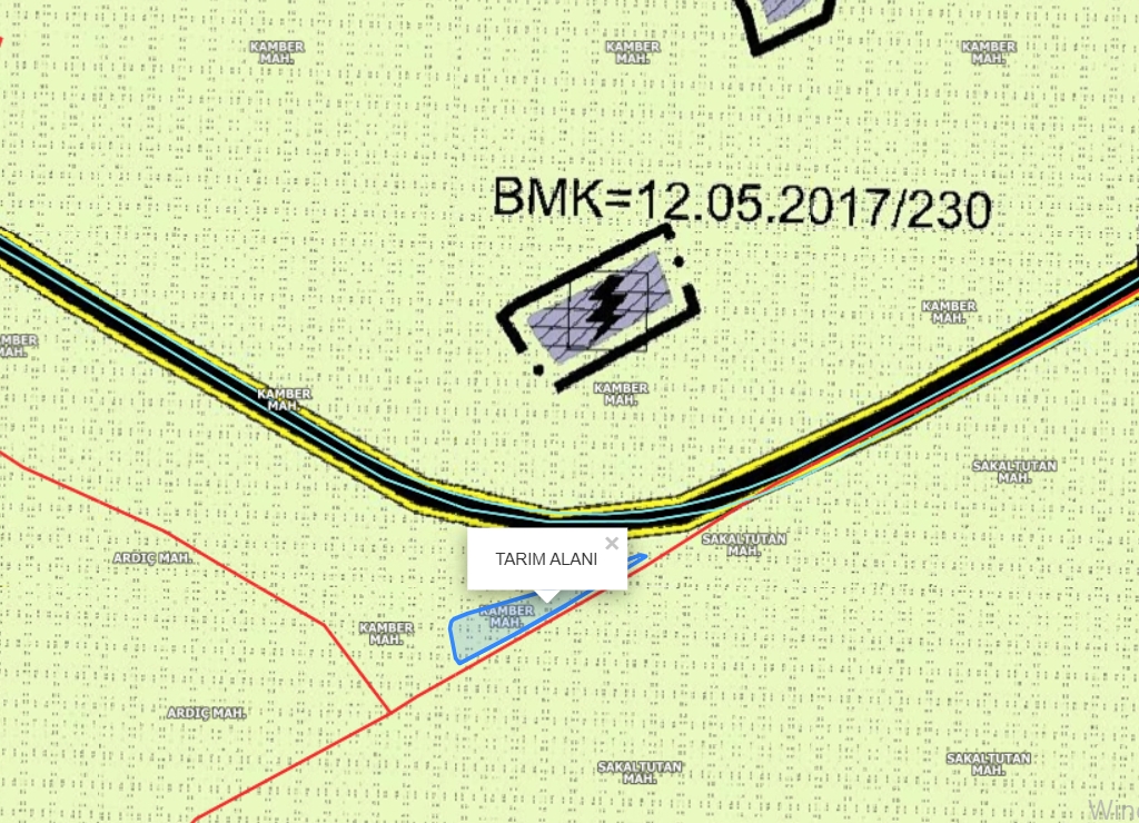 TALAS KAMBER DE ANA YOLA YAKIN SATILIK 8650 M2 TARLA - Resim 7