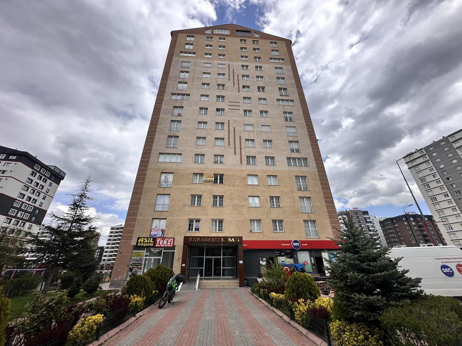 Talas Mevlanada 3+1 Çift Banyolu Merkezi Satılık Daire - Resim 17