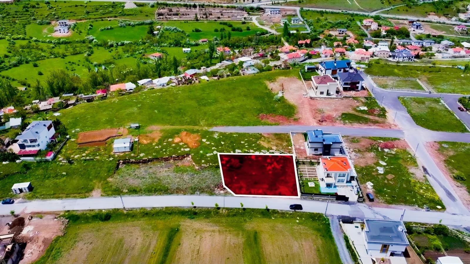 TALAS REŞADİYE DE SATILIK TEK TAPU VİLLA PARSELİ - Resim 5