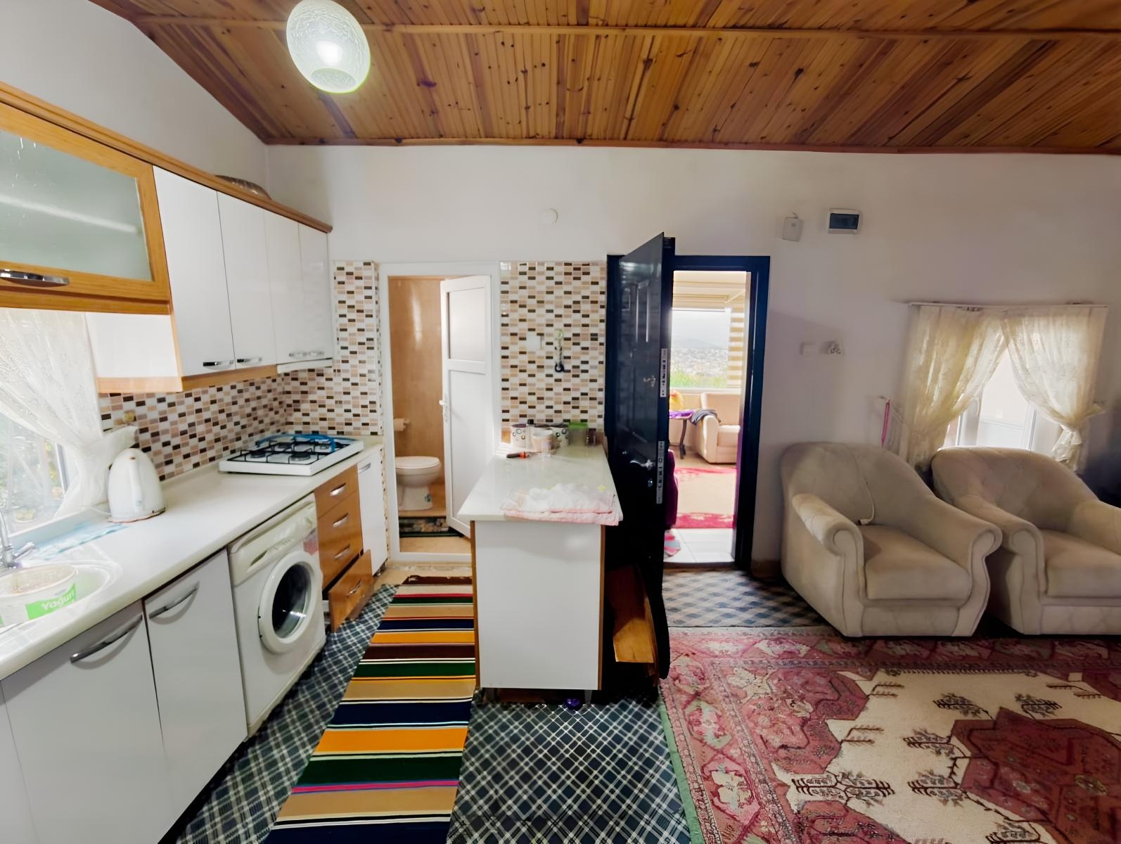 HACILAR AŞAĞI MAHALLE MANZARALI 653 M2 VİLLA PARSELLİ BAĞ EVİ - Resim 30