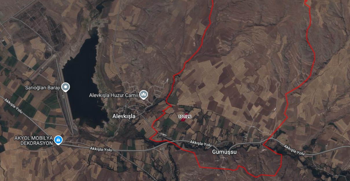 GÜMÜŞSU KÖYÜ'NDE 6600 m2 ARSALI KİRALIK MÜSTAKİL EV - Resim 4