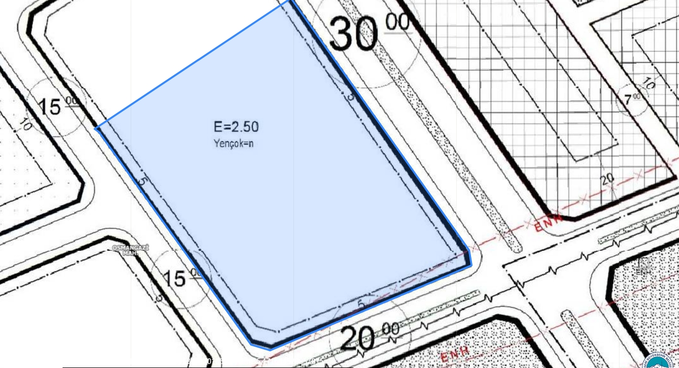 ERKİLET OSMANGAZİ MAH. 1052 m2 KONUT PARSELİ HİSSESİ - Resim 2