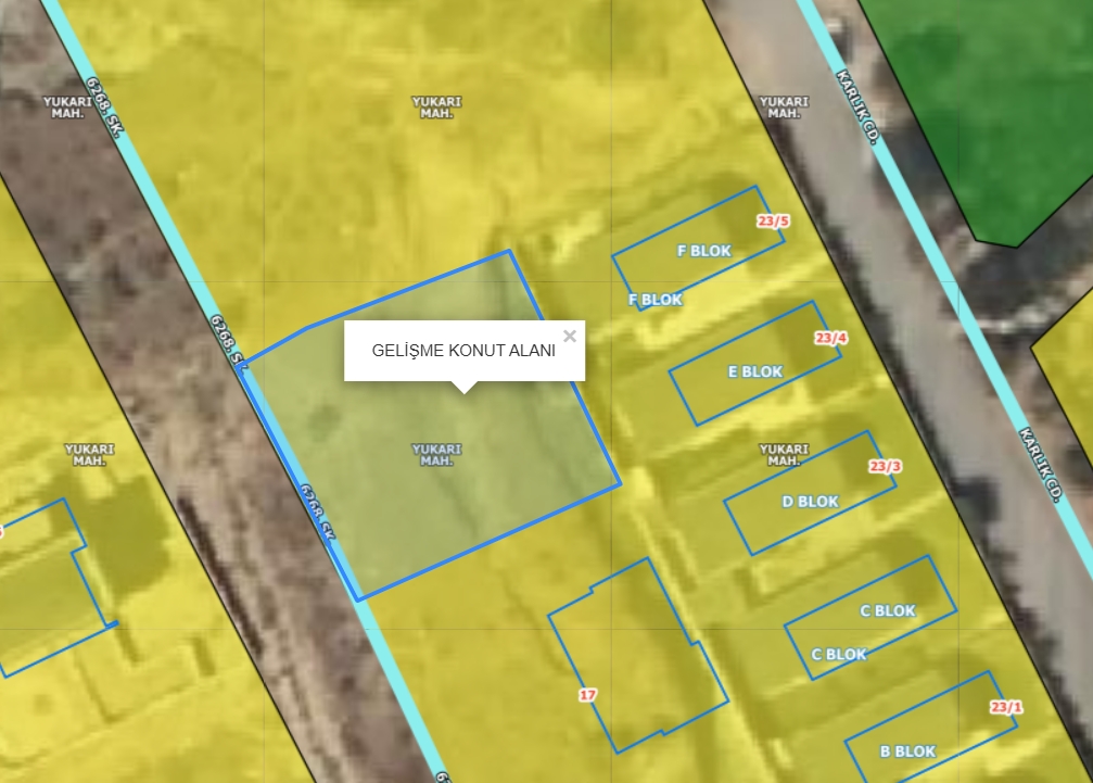 YUKARI TALAS REŞADİYE YOLUNDA 581 M2 TEMİZ VİLLA PARSELİ - Resim 9