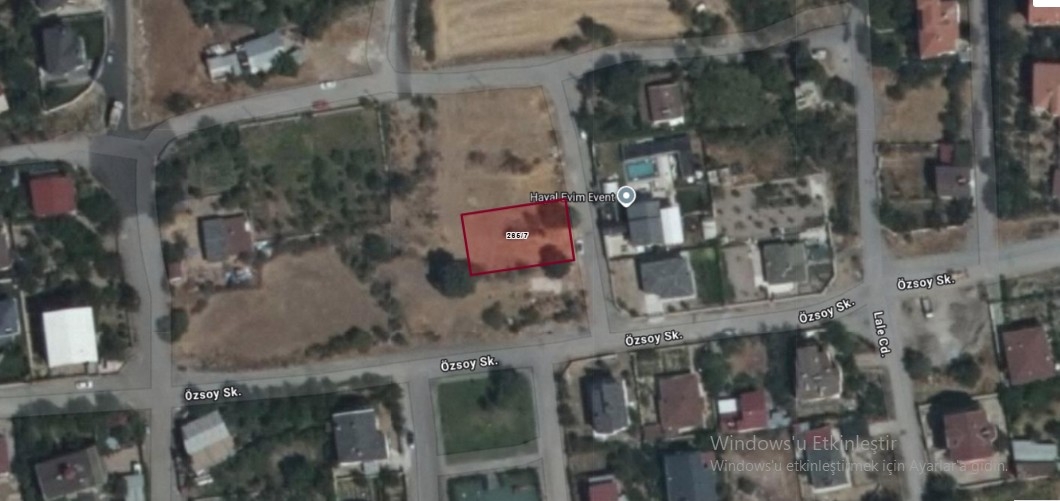 KIRANARDI VİLLA PARSELİ 553m