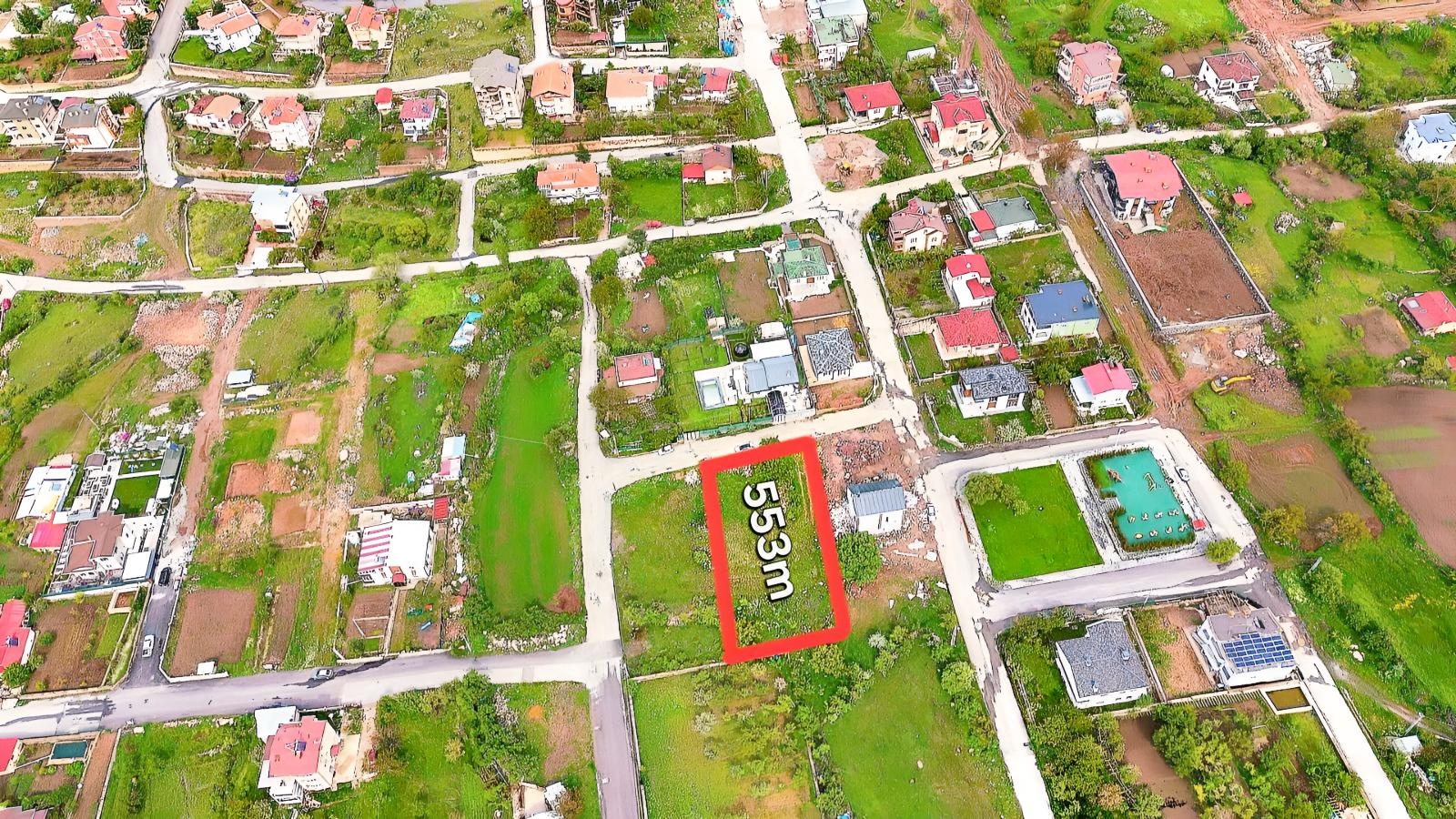 KIRANARDI VİLLA PARSELİ 553m - Resim 2