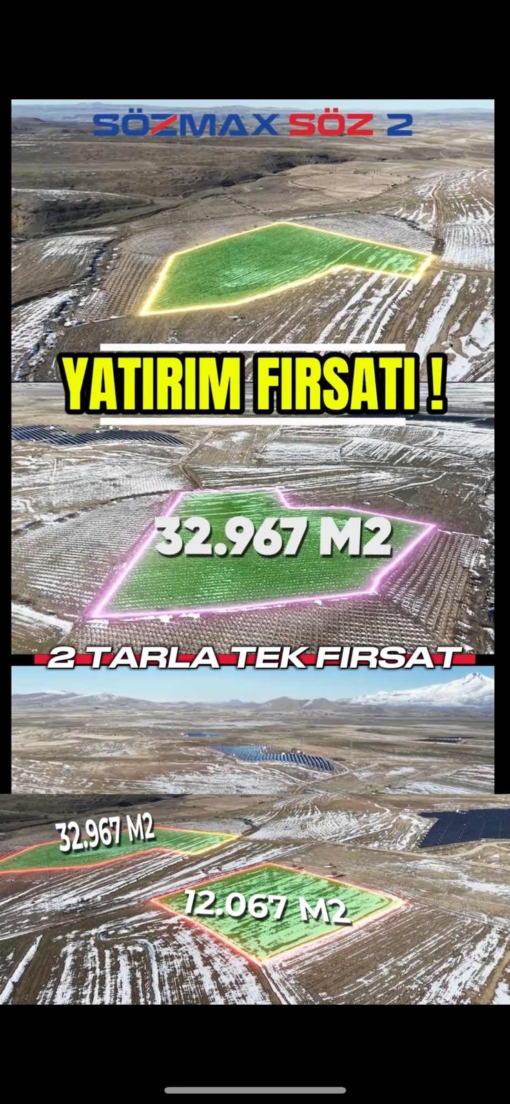 ÜRGÜP AKSALUR GES PROJESİNİN ORTASI 32967 M2YATIRIMA UYGUN TARLA