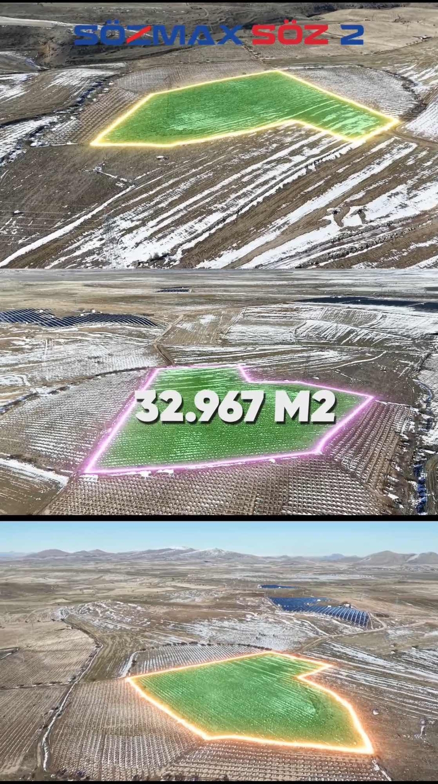 ÜRGÜP AKSALUR GES PROJESİNİN ORTASI 32967 M2YATIRIMA UYGUN TARLA - Resim 3
