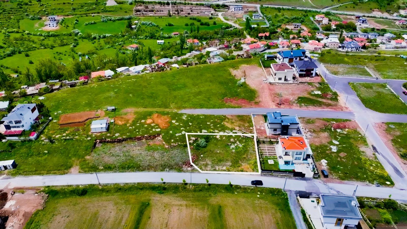 TALAS REŞADİYE DE SATILIK TEK TAPU VİLLA PARSELİ - Resim 3