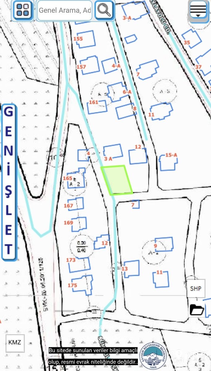 kıranardı satılık villa parseli 450m(köşe parsel) - Resim 5