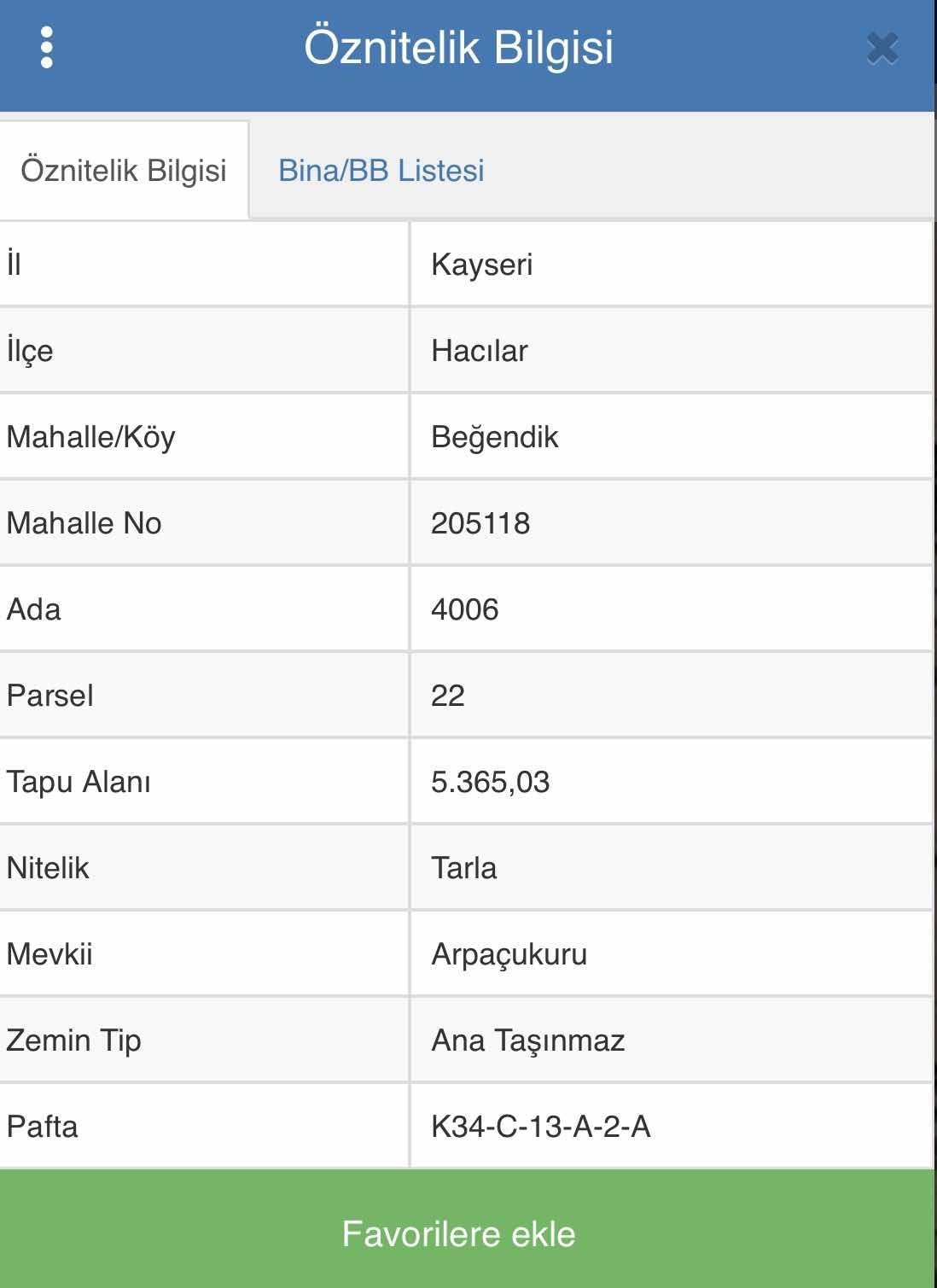 HACILAR BEĞENDİKTE SATILIK TEK TAPU 5365 M2 TARLA - Resim 6