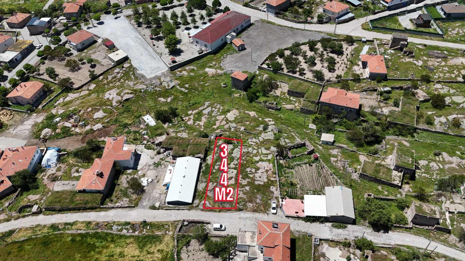 İNCESU GARİPÇE DE SATILIK MANZARALI TEK TAPU VİLLA PARSELİ - Resim 2