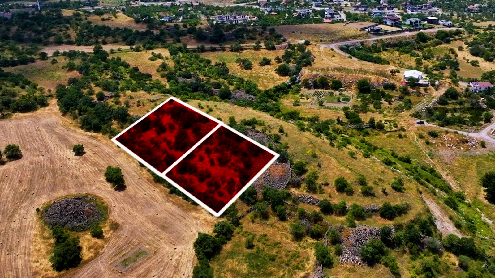 Hacılar Yukarı Mahallede Yatırımlık Villa İmarlı Arsalar - Resim 2
