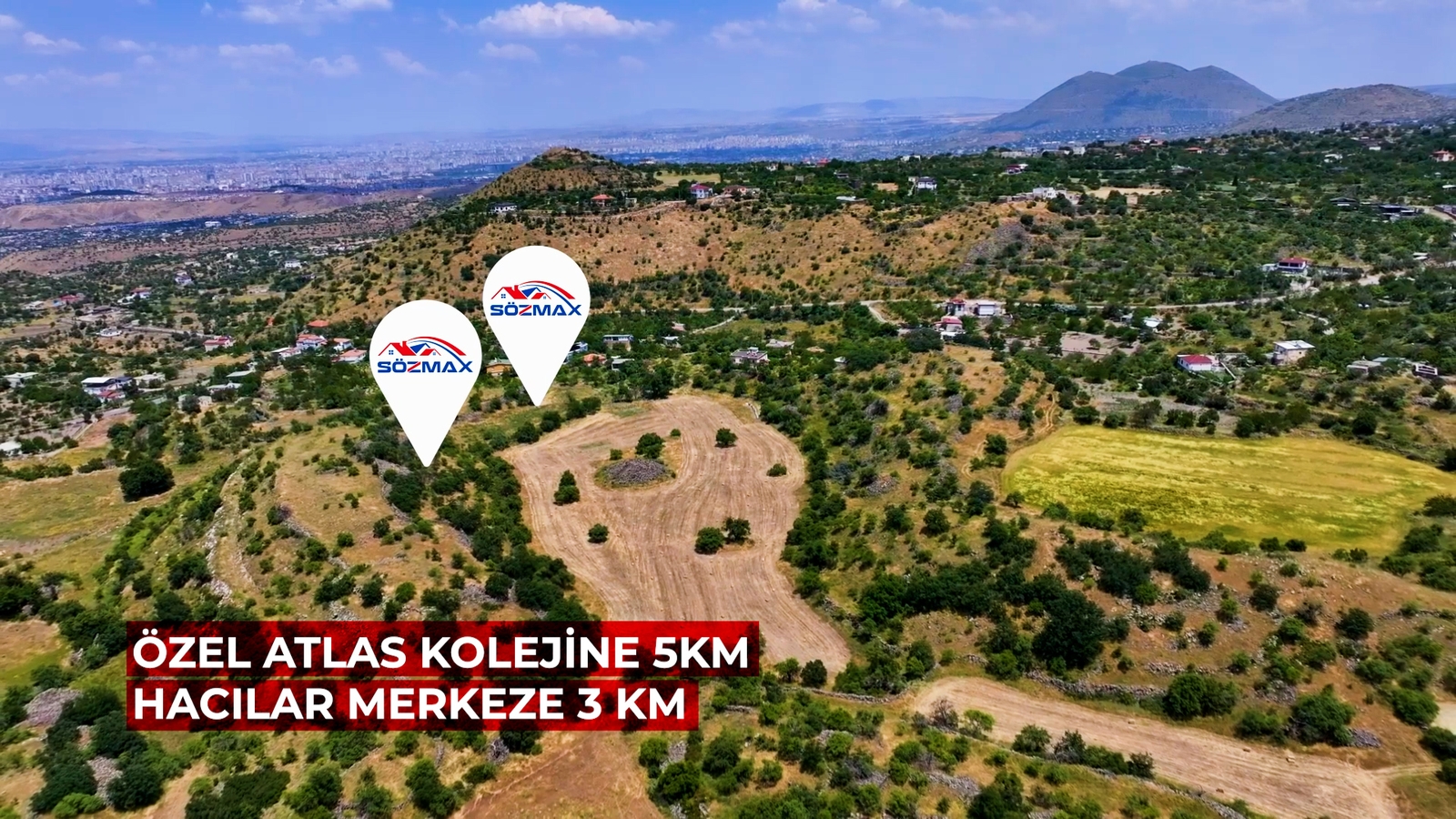 Hacılar Yukarı Mahallede Yatırımlık Villa İmarlı Arsalar - Resim 19