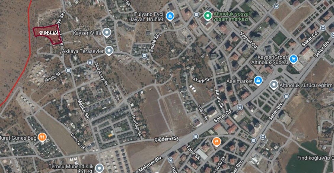 Altınolukta Manzaralı Anayola Cephe Satılık Kadastro Parsel - Resim 5
