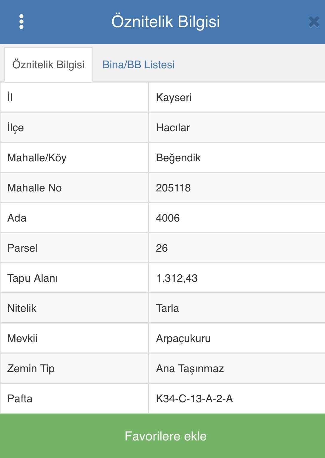 HACILAR BEĞENDİKTE SATILIK TEK TAPU 1312 M2 SATILIK TARLA - Resim 7