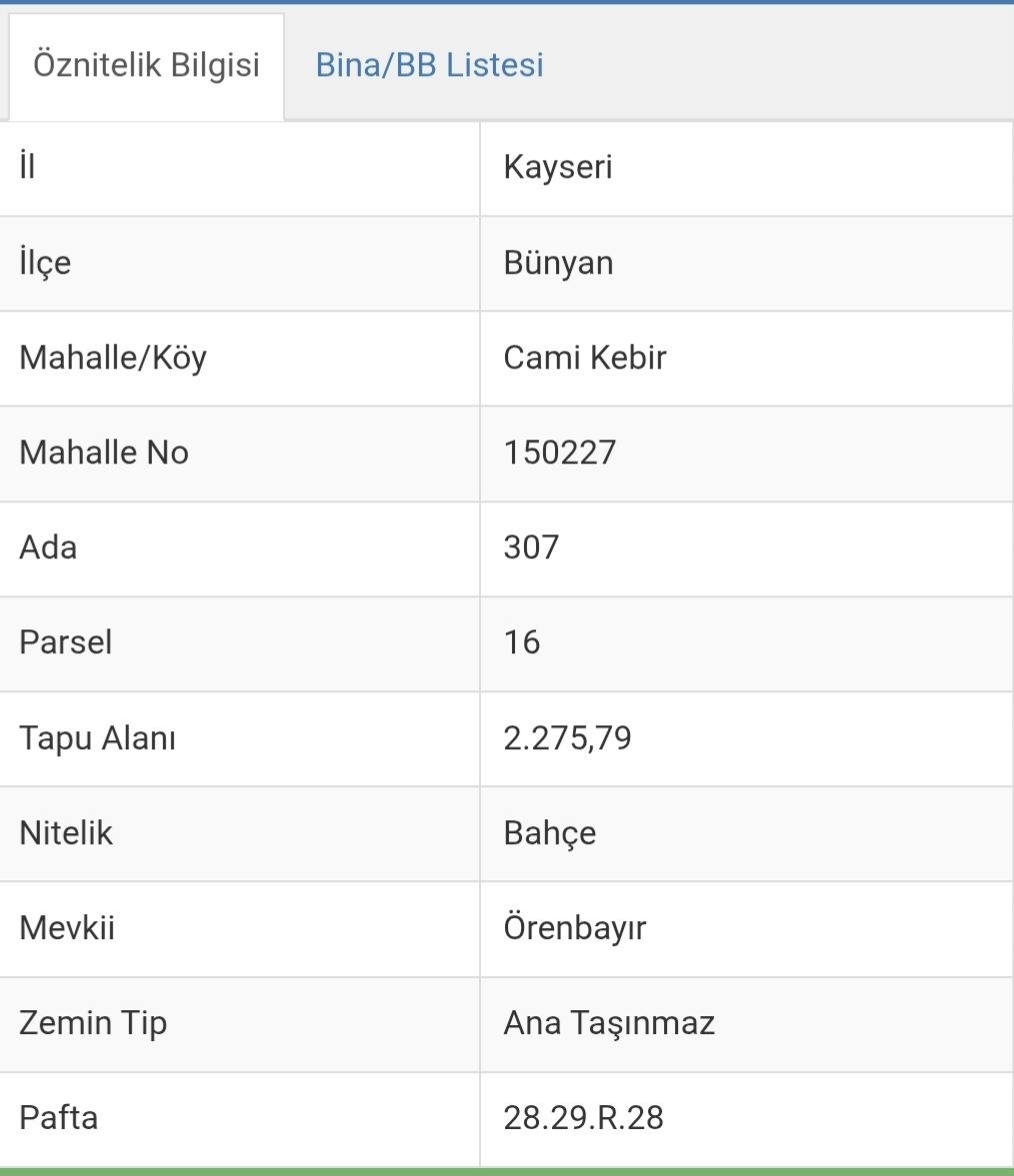 bünyan merkezde manzaralı BAHÇE 2.275m ACİLL - Resim 6