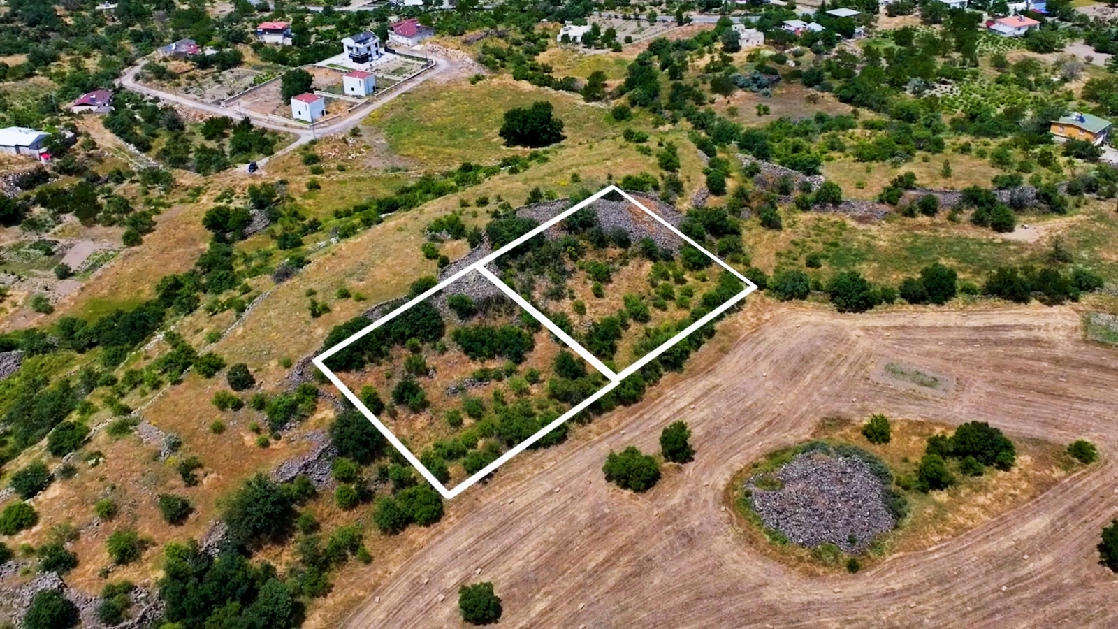 Hacılar Yukarı Mahallede Yatırımlık Villa İmarlı Arsalar - Resim 16