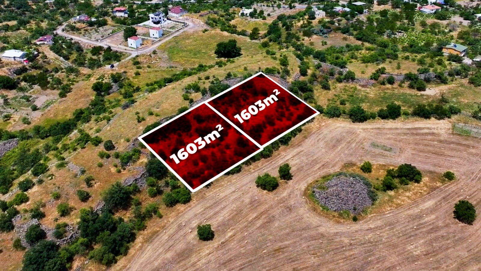 Hacılar Yukarı Mahallede Yatırımlık Villa İmarlı Arsalar - Resim 17