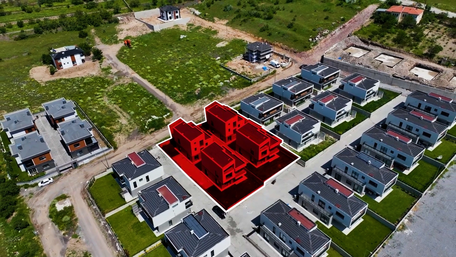 Kayseri Hacılarda, Site içerisinde 4 adet Triplex Villa - Resim 9