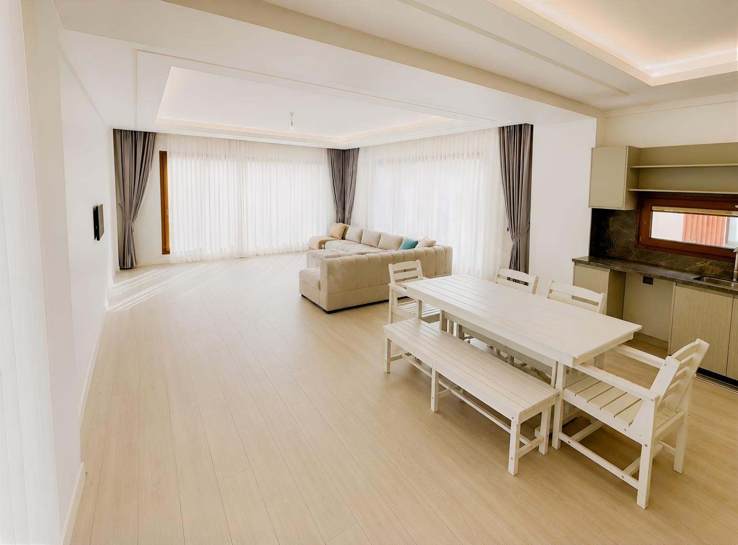 Hisarcıkta Oturuma Hazır, Eşyalı, 4+1 Müstakil Villalar - Resim 3