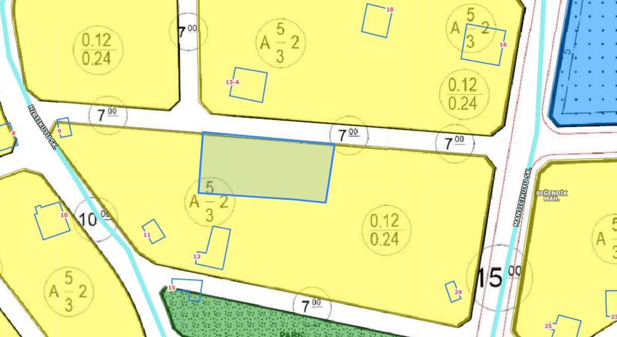 HACILAR BEĞENDİK'DE TEK TAPU 1032 M2 VİLLA PARSELİ - Resim 4