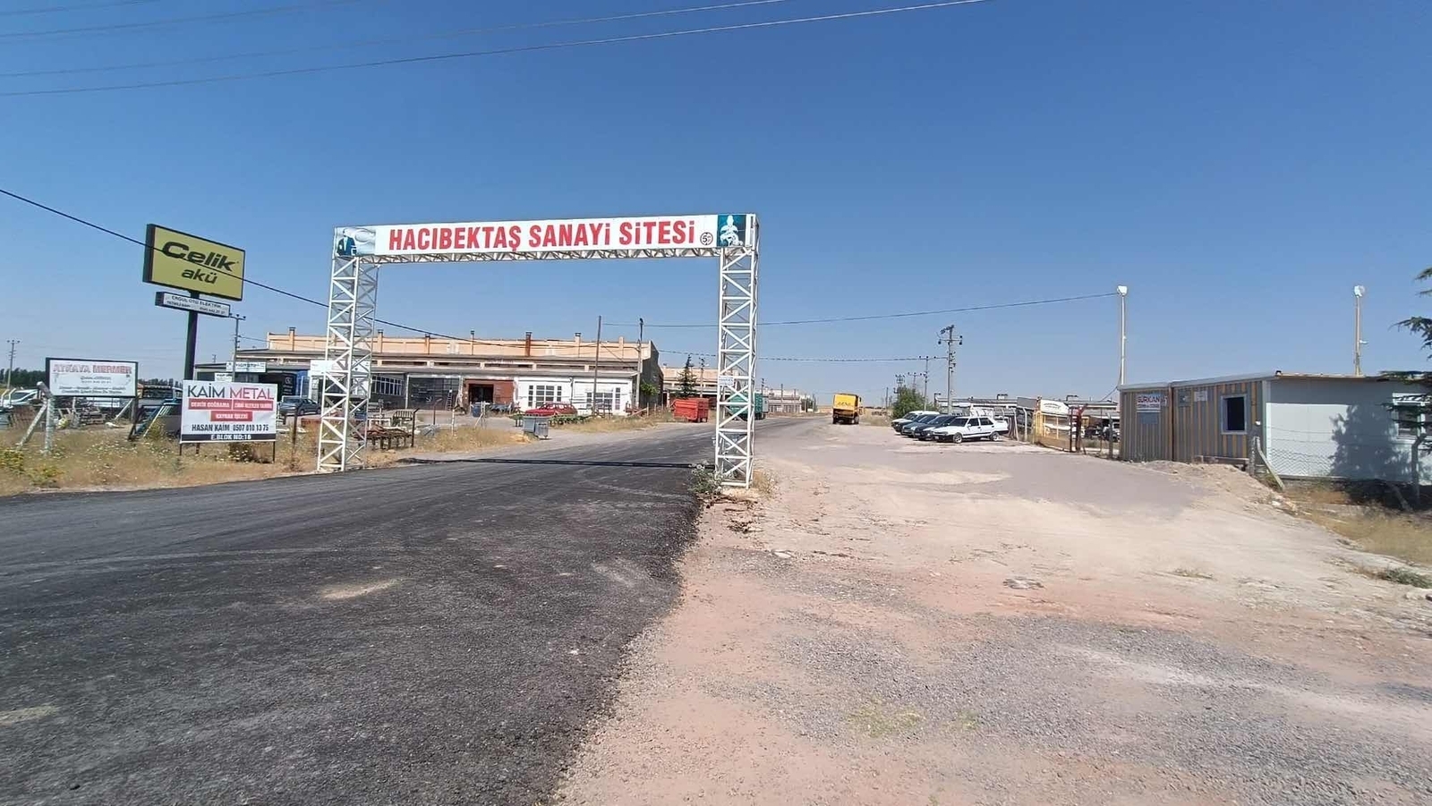 HACIBEKTAŞ SANAYİ SİTESİNDE SATILIK DÜKKAN